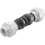 compensateur antivibratoire filete